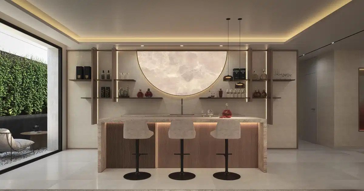 4-Schlafzimmer, 4-Badezimmer Luxusvillen mit Meerblick in Bel Air, Estepona