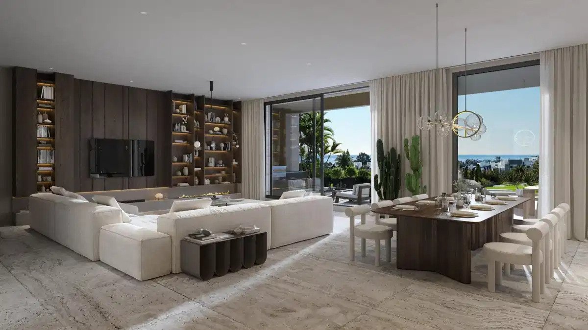 5-Schlafzimmer, 4-Badezimmer Luxusvillen in Bel-Air, Marbella – Modernes mediterranes Leben