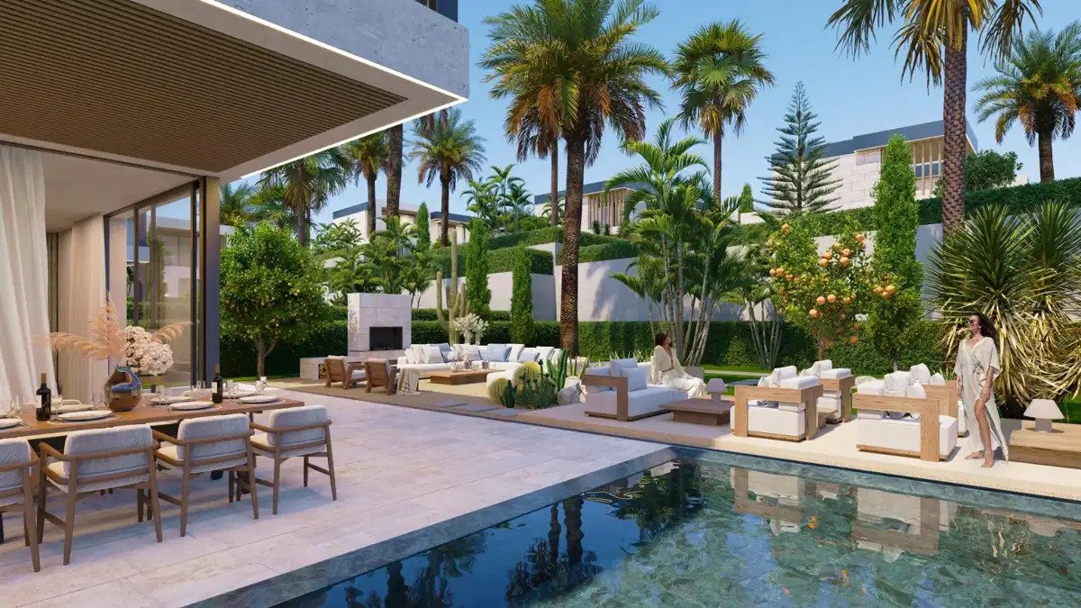 5-Schlafzimmer, 5-Badezimmer Luxusvillen in Bel-Air, Marbella – Modernes mediterranes Leben