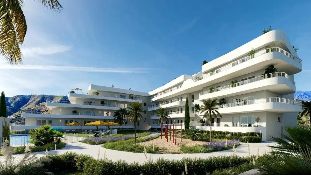 2-Zimmer, 2-Bad-Wohnung mit Terrasse und Meer- oder Bergblick in Fuengirola