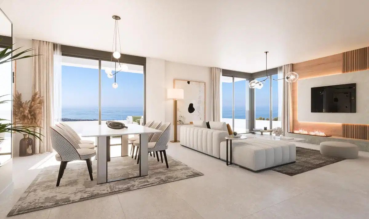 3-Zimmer, 2-Bad Penthouse mit Panoramablick in Altos de Los Monteros, Marbella