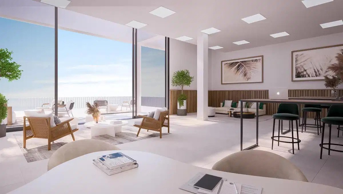 3-Zimmer, 2-Bad Penthouse mit Panoramablick in Altos de Los Monteros, Marbella