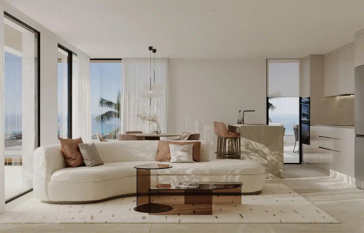 3-Zimmer, 2-Bad Penthouse mit Panoramablick auf das Meer in Buenavista, Mijas