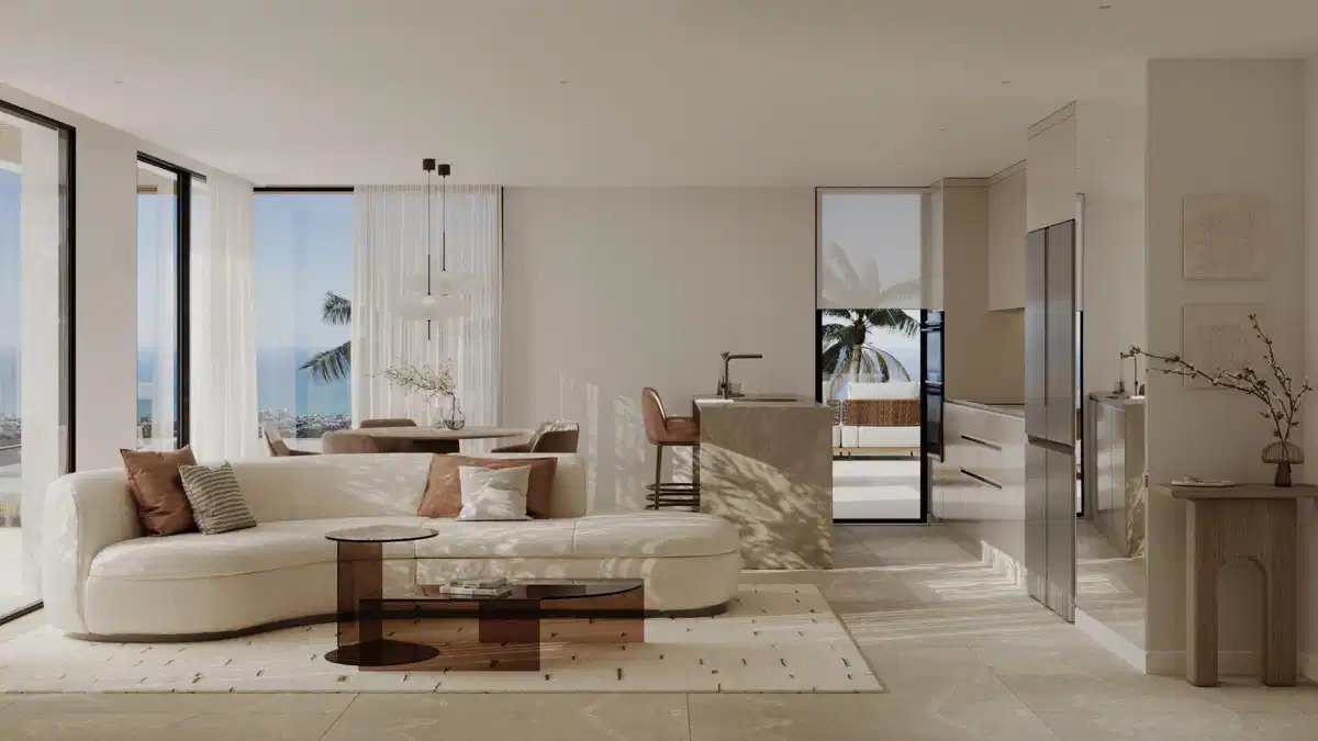 3-Zimmer, 2-Bad Penthouse mit Panoramablick auf das Meer in Buenavista, Mijas