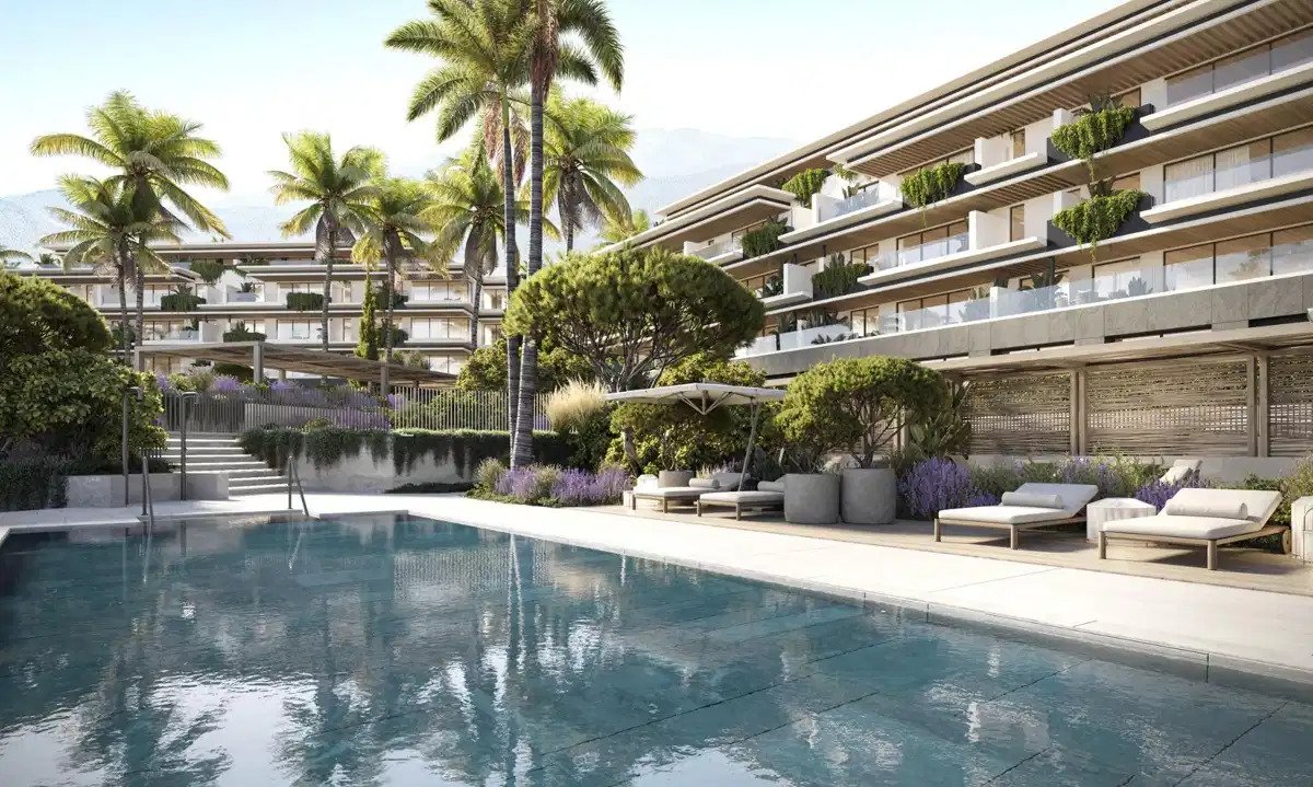 2-Zimmer, 2-Bad Luxuswohnung mit Panoramablick auf das Meer in Buenavista, Mijas