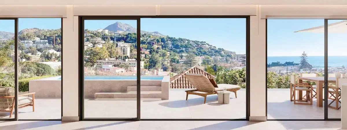 2-Zimmer, 2-Bad Penthouse mit Panoramablick in El Limonar, Malaga