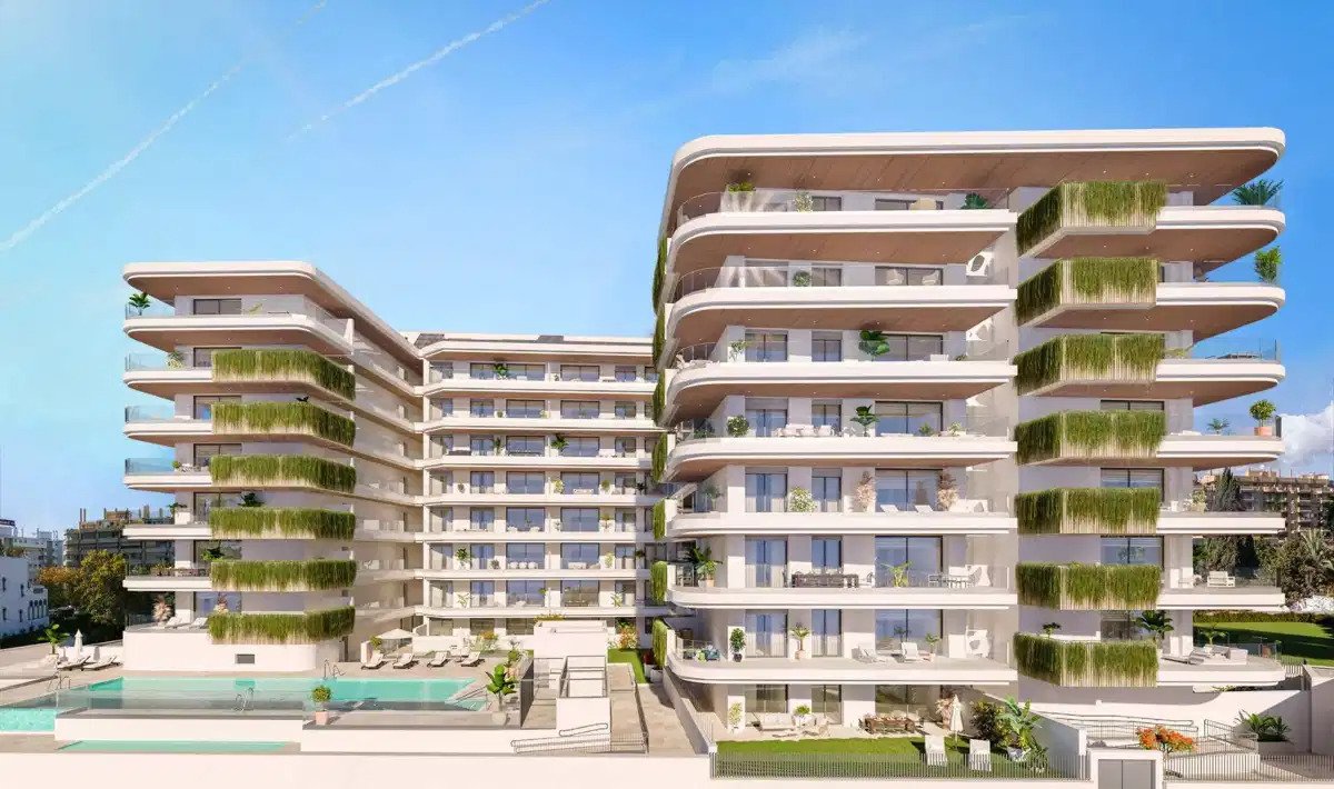 3-Zimmer, 2-Bad Wohnung im exklusiven Fuengirola Stadtzentrum Komplex