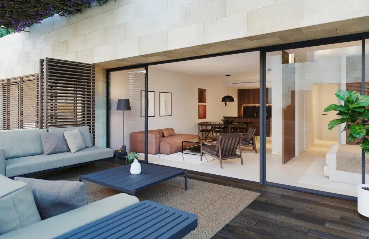 2-Zimmer, 2-Bad Penthouse mit Panoramablick auf Meer und Berge in Estepona