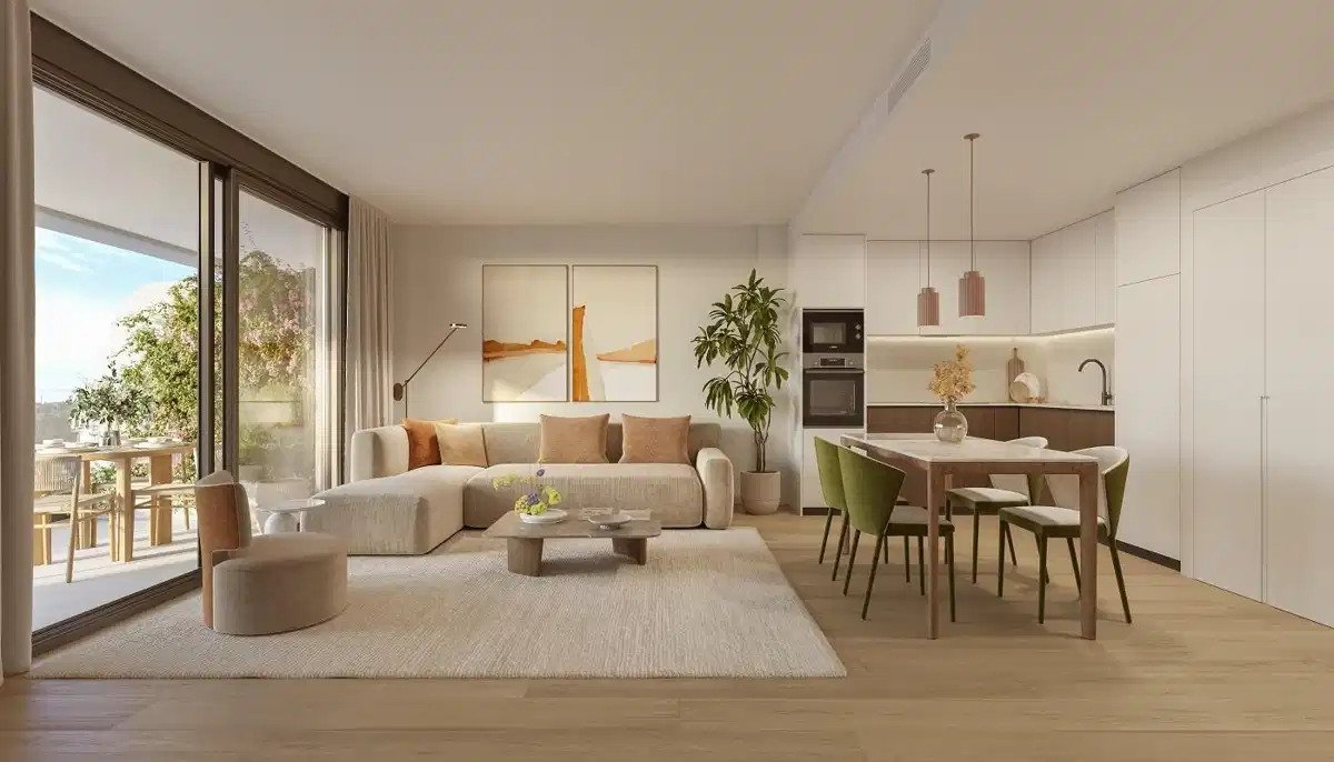 3-Zimmer, 2-Bad-Wohnung mit Panoramablick und Resort-ähnlichen Annehmlichkeiten in Mijas Costa