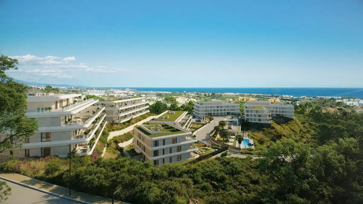 3-Zimmer, 2-Bad Modernes Penthouse in Selwo Estepona in der Nähe von Strand und Golf