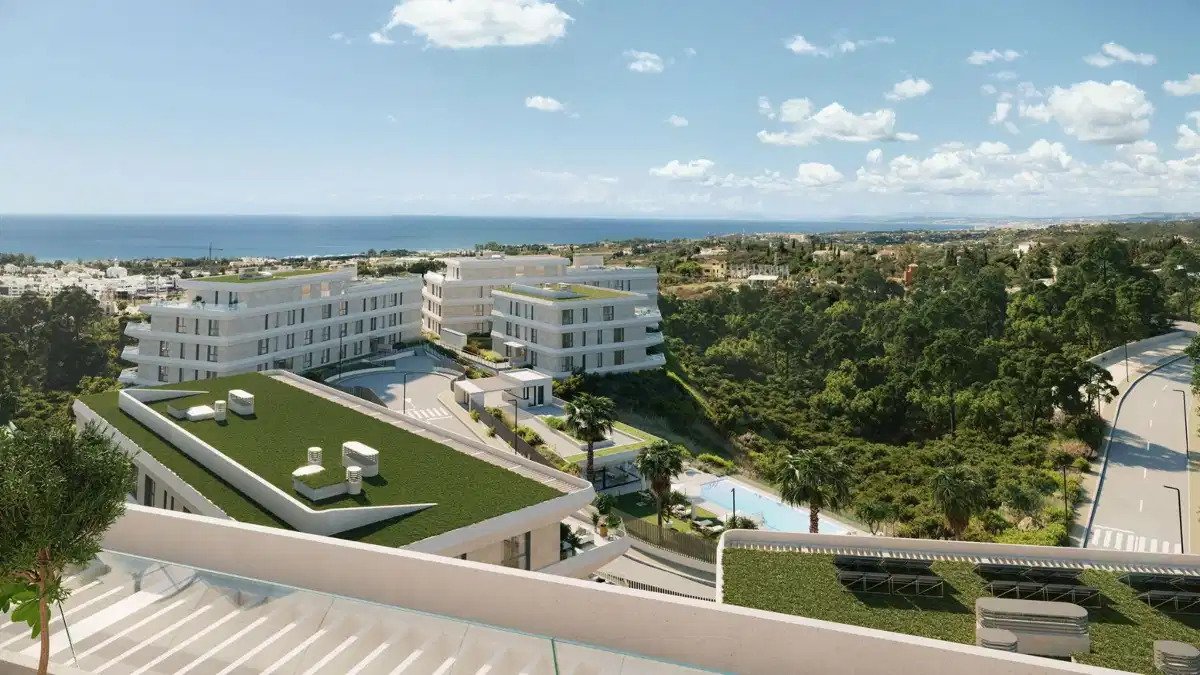 3-Zimmer, 2-Bad Modernes Penthouse in Selwo Estepona in der Nähe von Strand und Golf