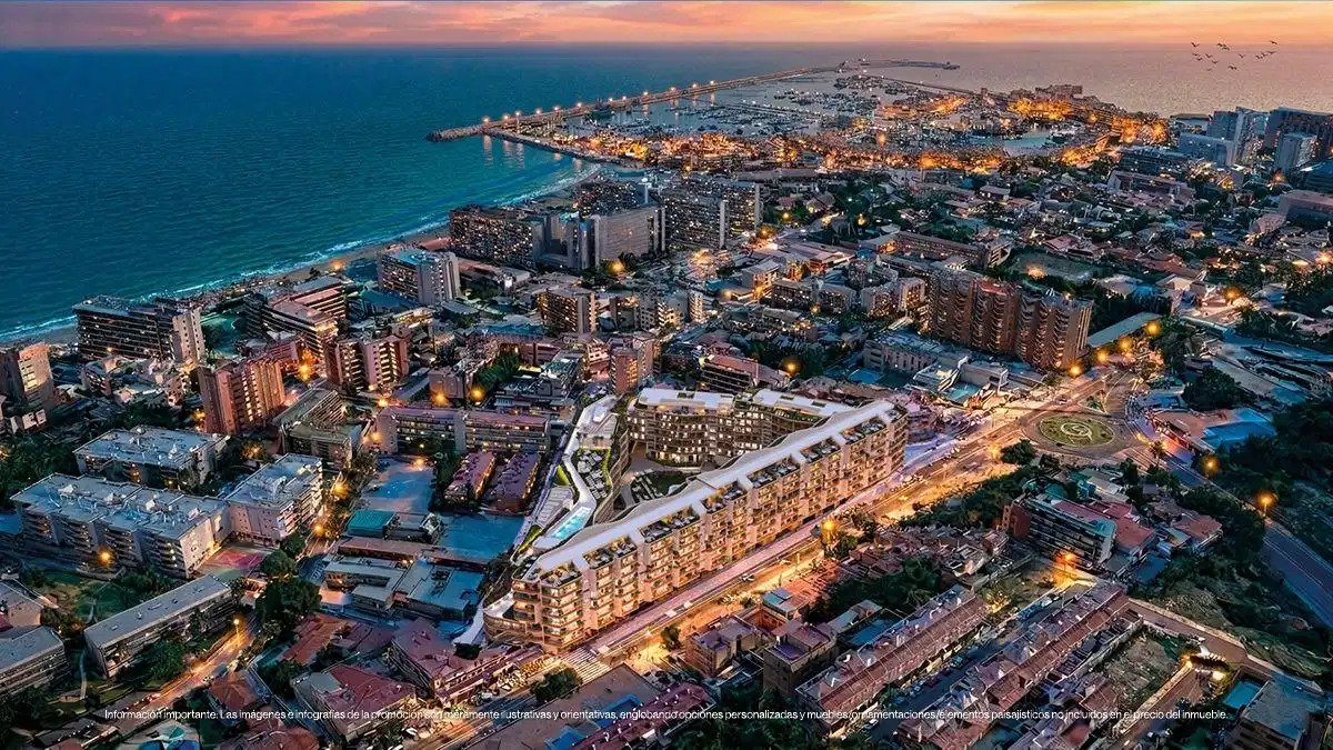 3-Zimmer, 2-Bad Penthouse mit Resort-Style-Annehmlichkeiten in der Nähe des La Carihuela Strandes, Torremolinos