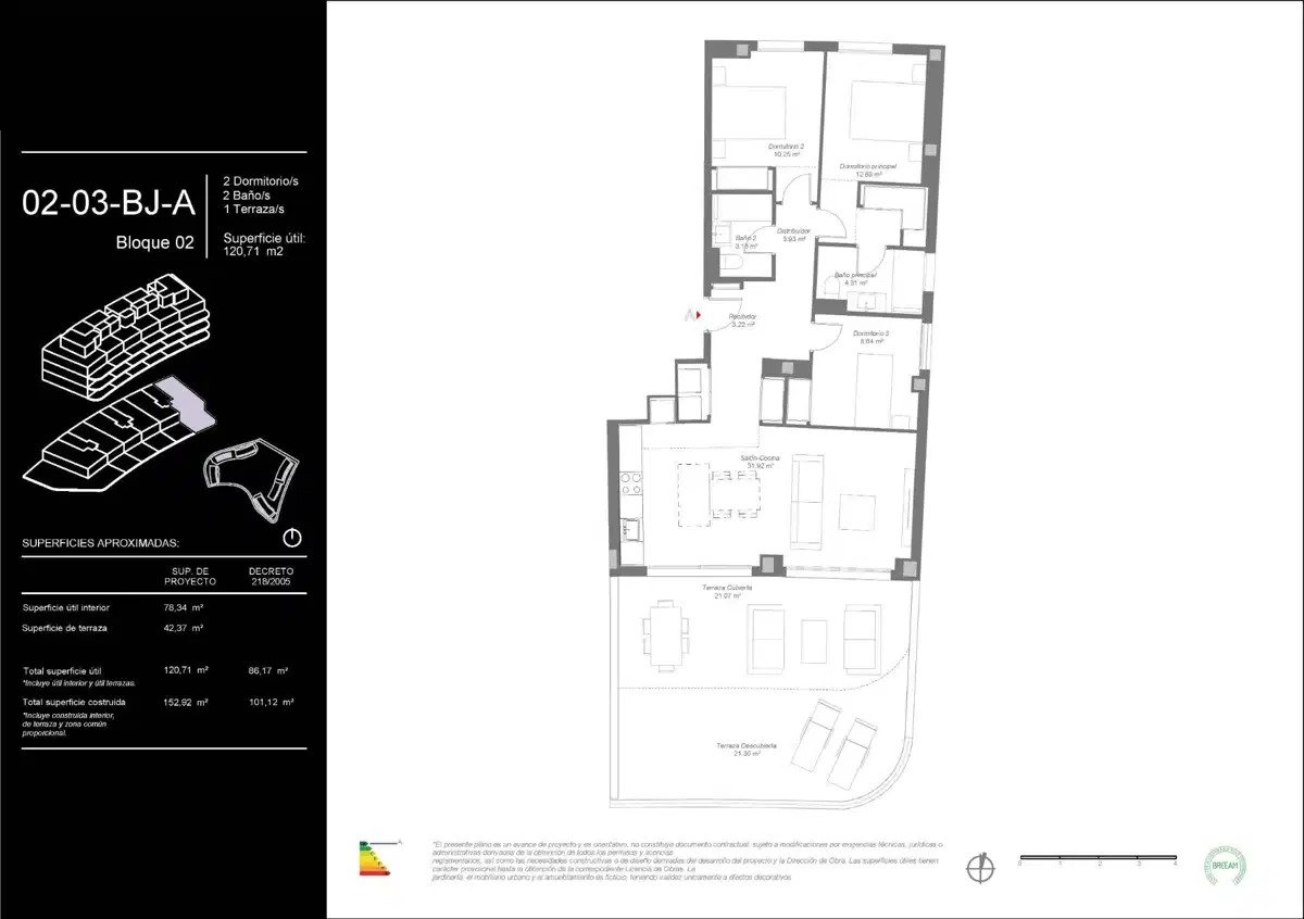 3-Zimmer, 2-Bad Wohnung im Erdgeschoss mit privatem Garten in Mijas Costa