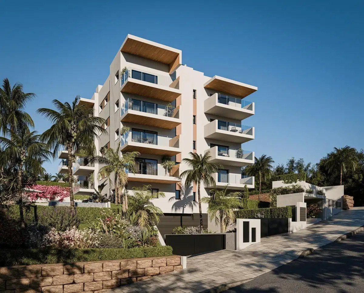 2-Zimmer, 2-Bad Modernes Apartment mit Dachterrassen-Annehmlichkeiten in Las Mesas Estepona