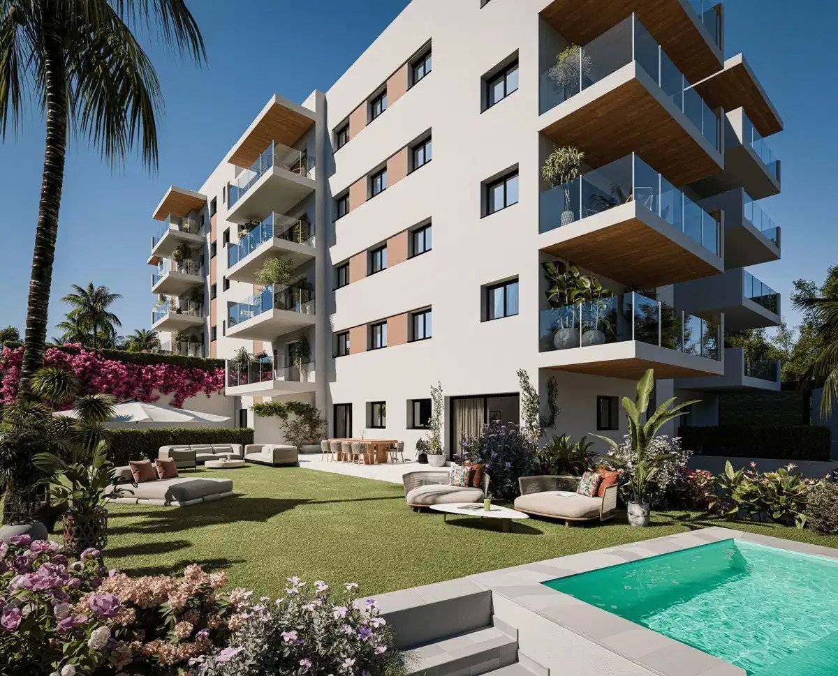 3-Zimmer, 2-Bad Modern Apartments mit Dachterrassen-Annehmlichkeiten in Las Mesas Estepona