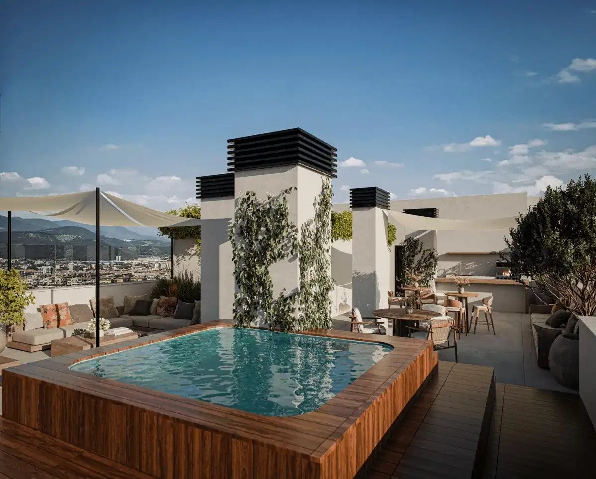3-Zimmer, 2-Bad Modern Apartments mit Dachterrassen-Annehmlichkeiten in Las Mesas Estepona