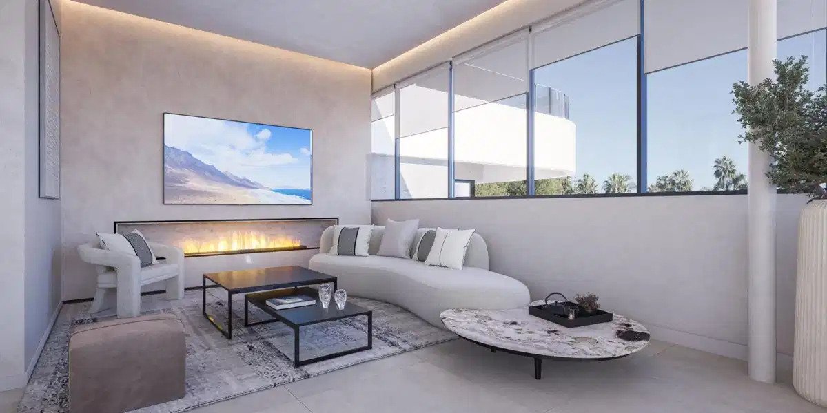 2-Zimmer, 2-Bad modernes Apartment in Marbella mit großzügigen Terrassen und hochwertigen Annehmlichkeiten