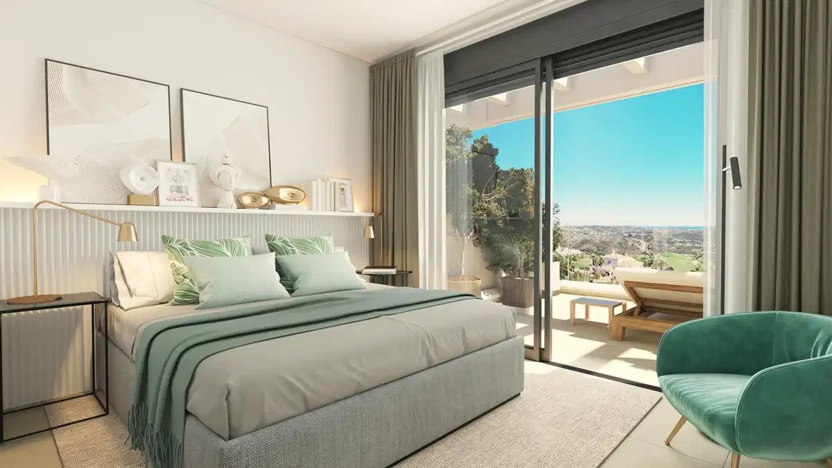 3-Zimmer, 2-Bad Erdgeschosswohnung mit großzügigen Terrassen und Panoramablick in Calanova Golf, Mijas