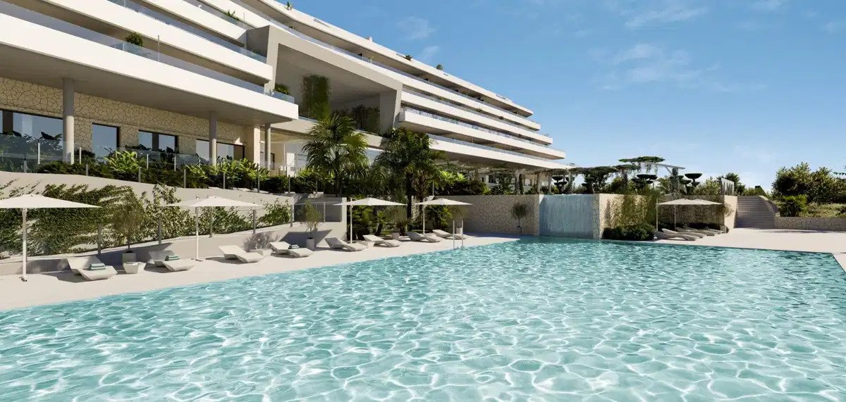 3-Zimmer, 2-Bad-Wohnung mit Panoramablick auf das Meer und Annehmlichkeiten im Resort-Stil in El Higuerón