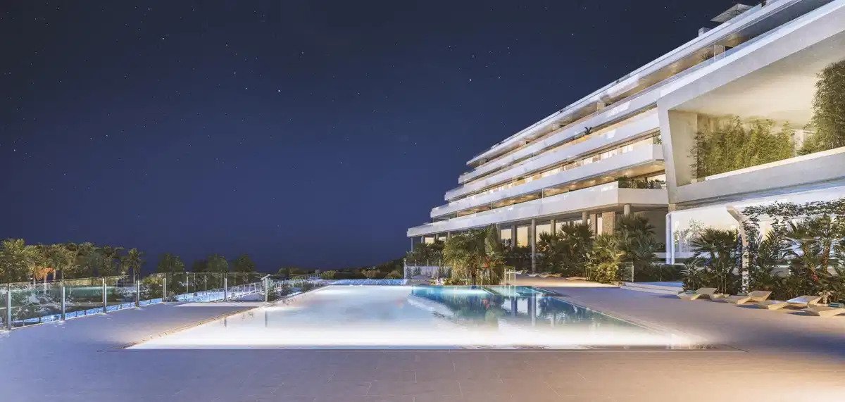 3-Zimmer, 2-Bad-Wohnung mit Panoramablick auf das Meer und Annehmlichkeiten im Resort-Stil in El Higuerón