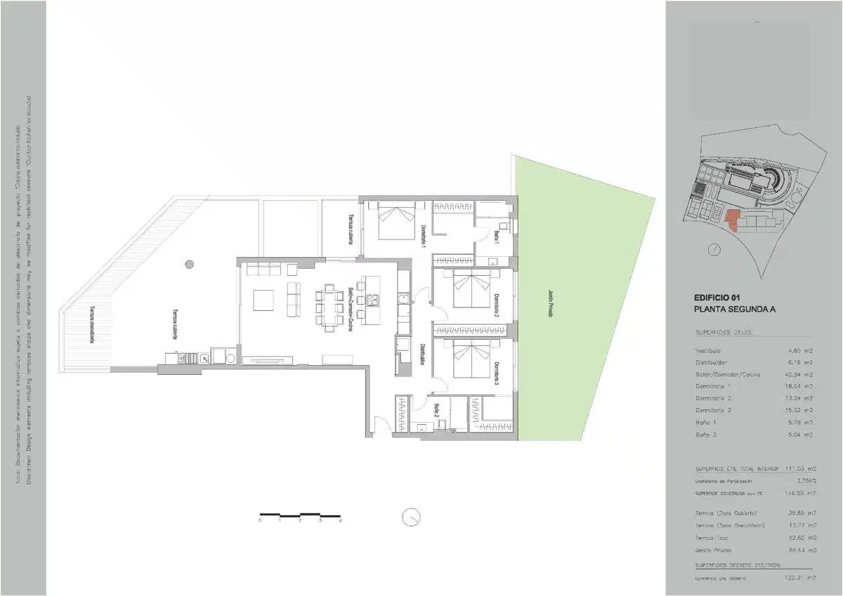 3-Zimmer, 2-Bad-Wohnung mit Panoramablick auf das Meer und Annehmlichkeiten im Resort-Stil in El Higuerón