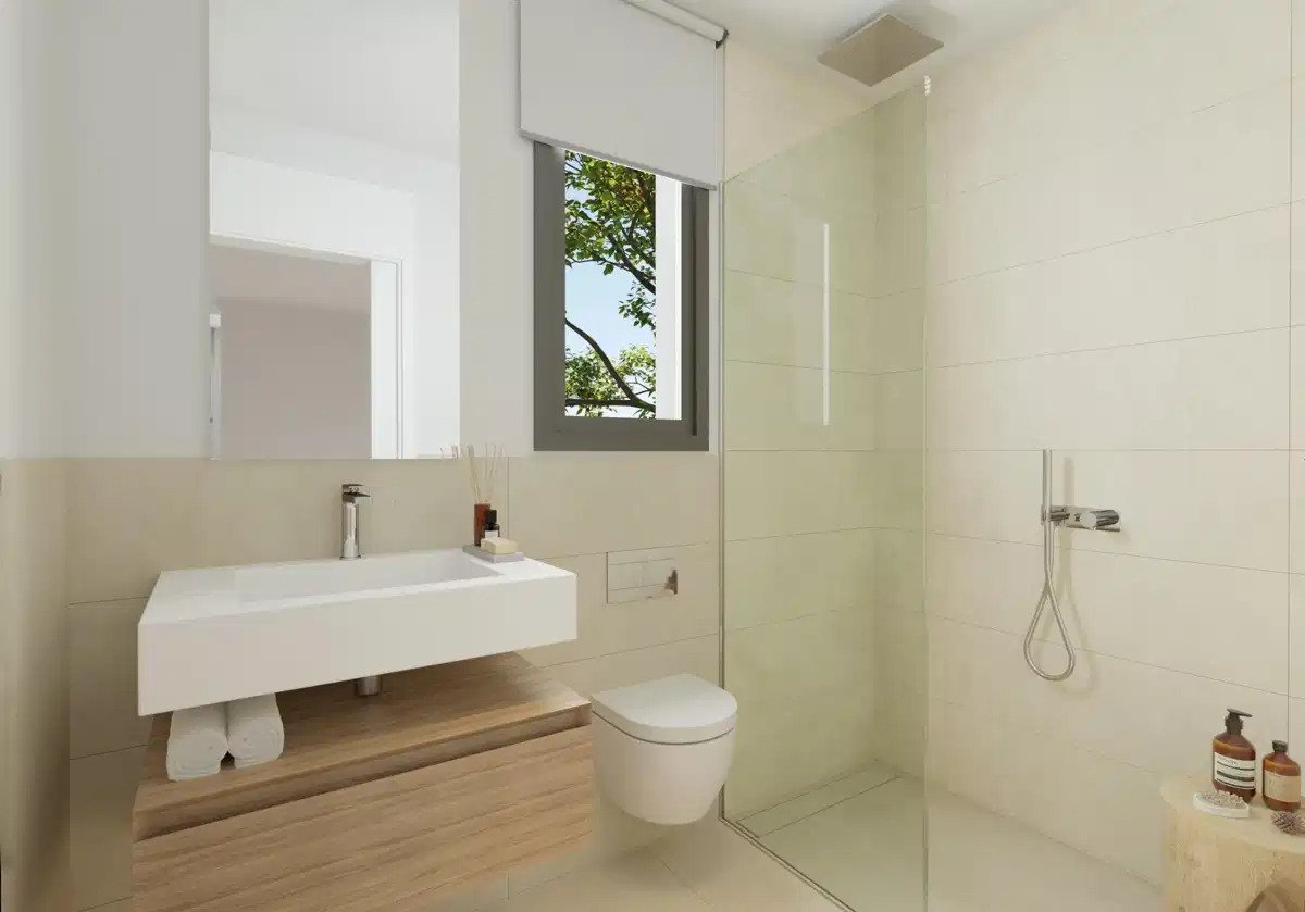 3-Zimmer, 2-Bad Contemporary-Reihenhaus mit Dach-Solarium in El Chaparral Mijas