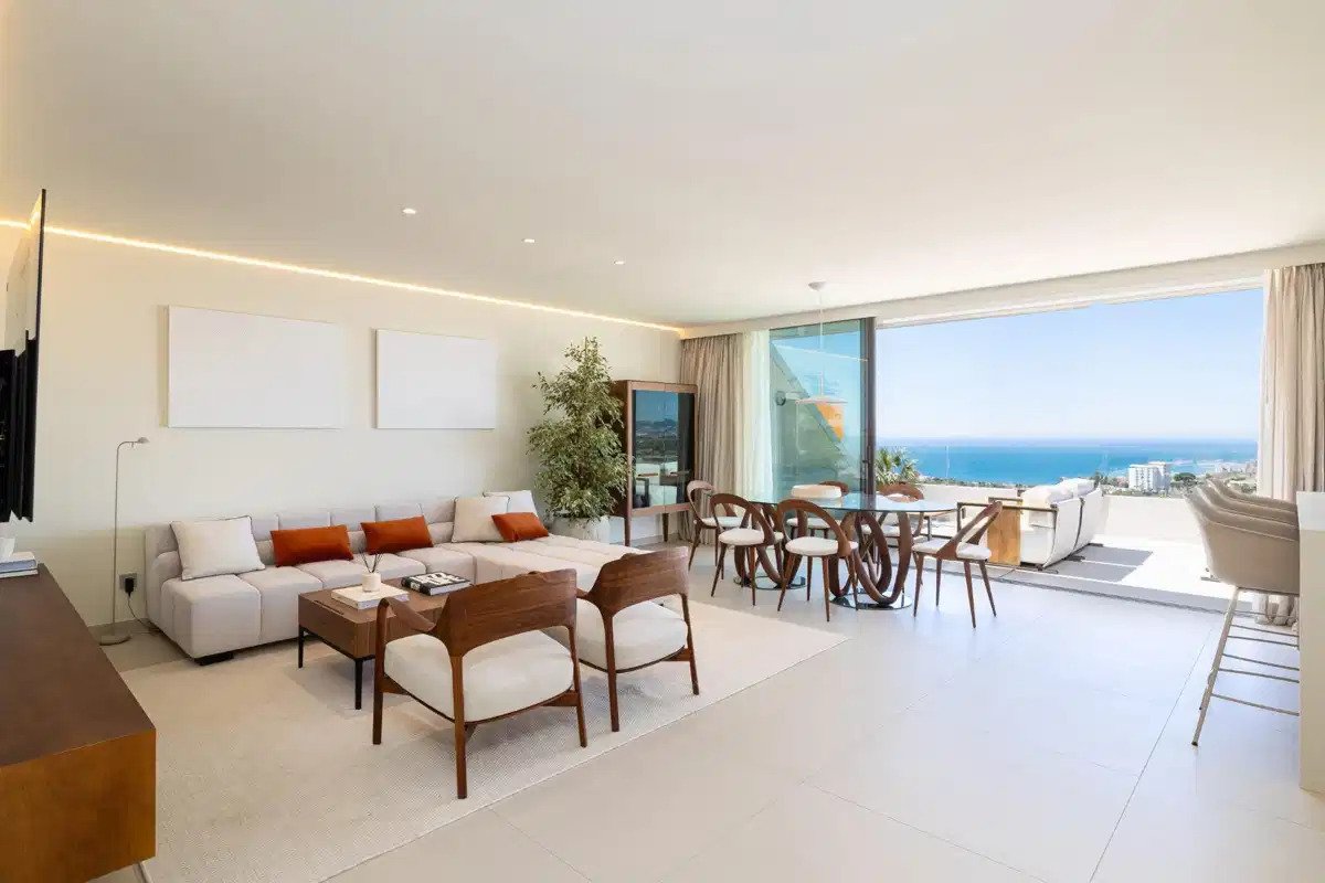 2-Zimmer, 2-Bad Modern Apartments mit Meerblick in El Higuerón, Costa del Sol