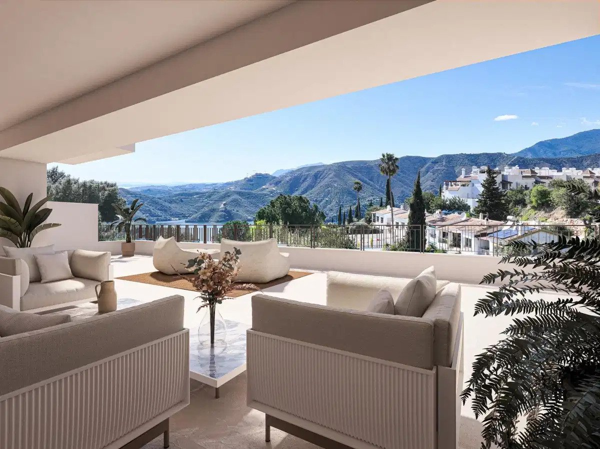 2-Zimmer, 2-Bad Erdgeschosswohnung umgeben von Natur in Istán in der Nähe von Marbella