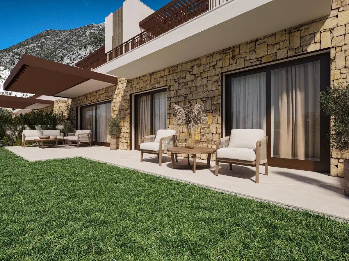 2-Zimmer, 2-Bad Erdgeschosswohnung umgeben von Natur in Istán in der Nähe von Marbella
