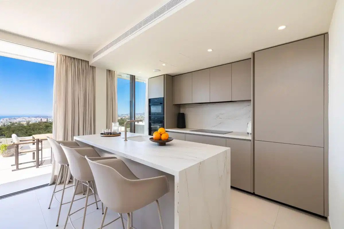 3-Zimmer, 2-Bad-Penthouse mit großzügigen Terrassen und Meerblick in El Higuerón