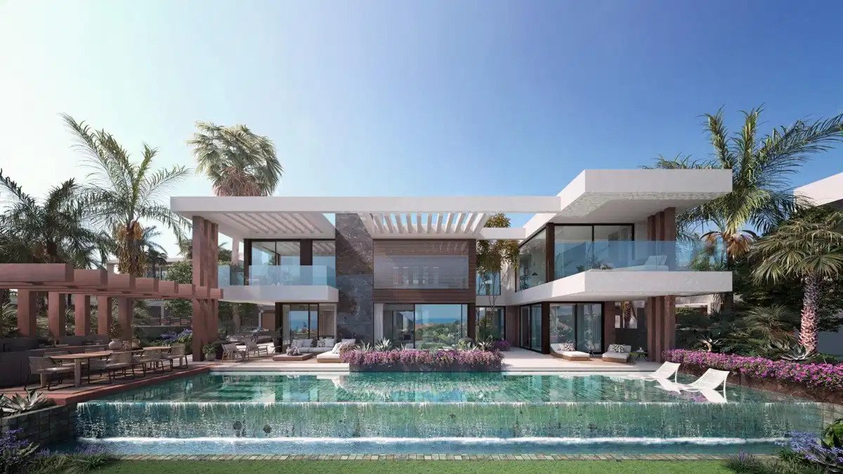 5-Schlafzimmer, 5-Badezimmer Luxusvillen mit privaten Infinity-Pools und Spa in Nueva Andalucia
