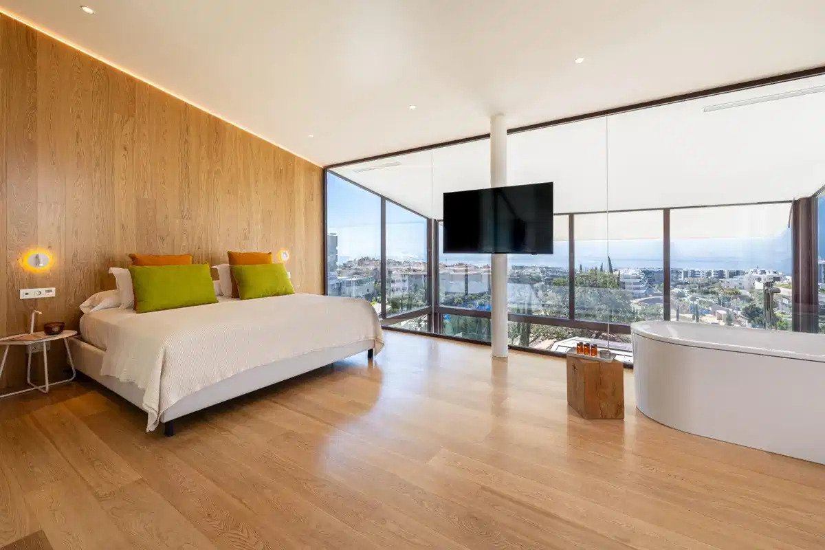 4-Zimmer-Reihenhaus mit 3 Badezimmern und Panoramablick auf das Meer in El Higuerón