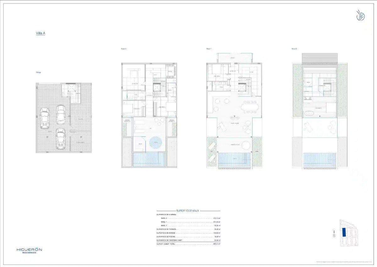 4-Zimmer-Reihenhaus mit 3 Badezimmern und Panoramablick auf das Meer in El Higuerón