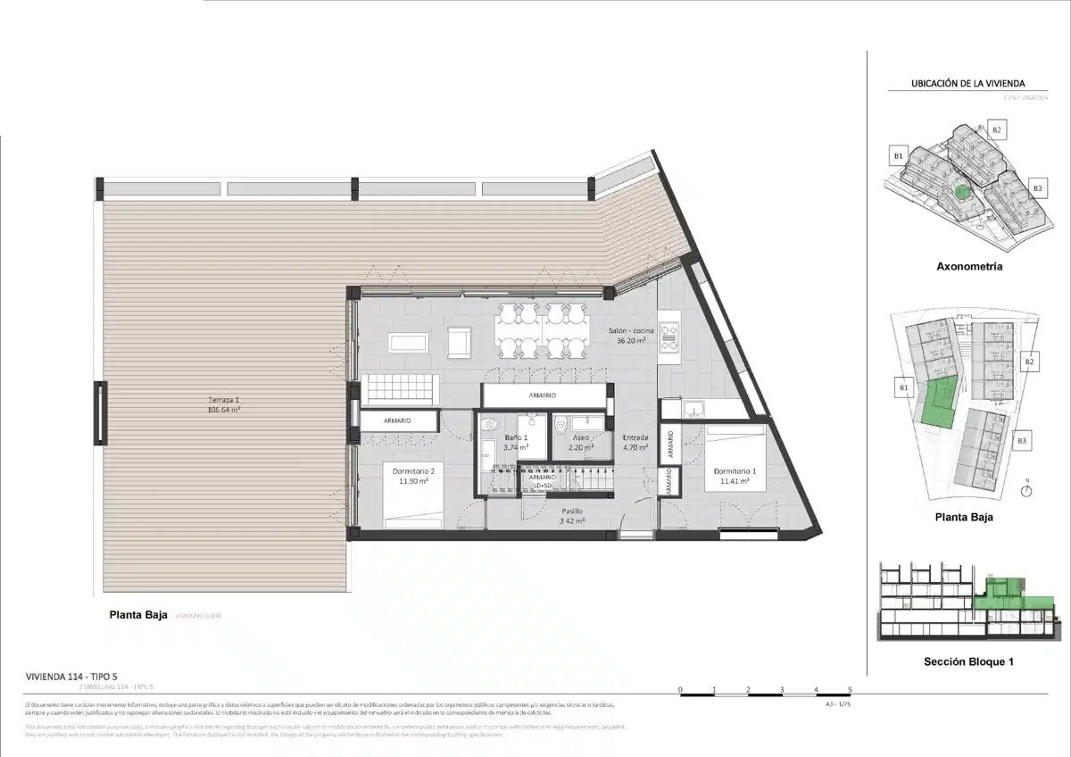 3-Zimmer, 2-Bad-Penthouse mit Panoramablick auf Meer und Berge in Estepona