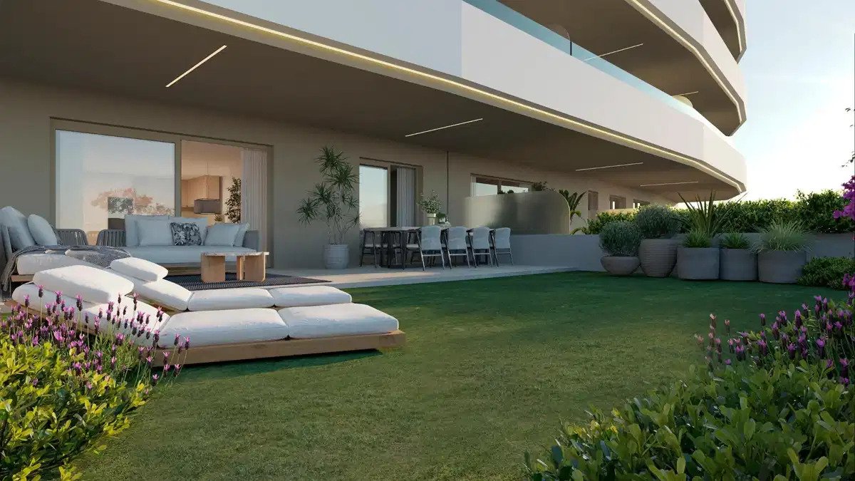 Mijas: 2-Zimmer, 2-Bad, Erdgeschosswohnung mit großzügiger Terrasse in Riviera del Sol Mijas: 2-Zimmer, 2-Bad, Erdgeschosswohnung mit großzügiger Terrasse in Riviera del Sol