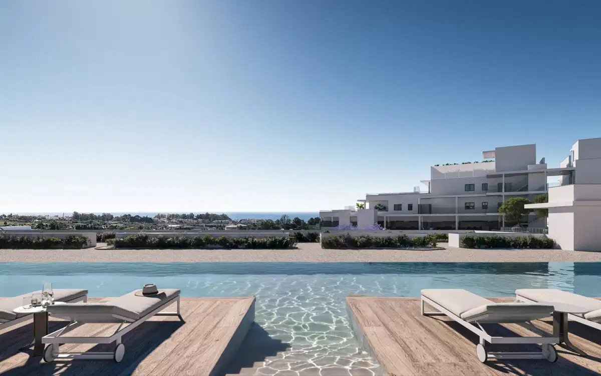 4-Zimmer, 3-Bad-Penthouse mit Meer- oder Bergblick in Estepona