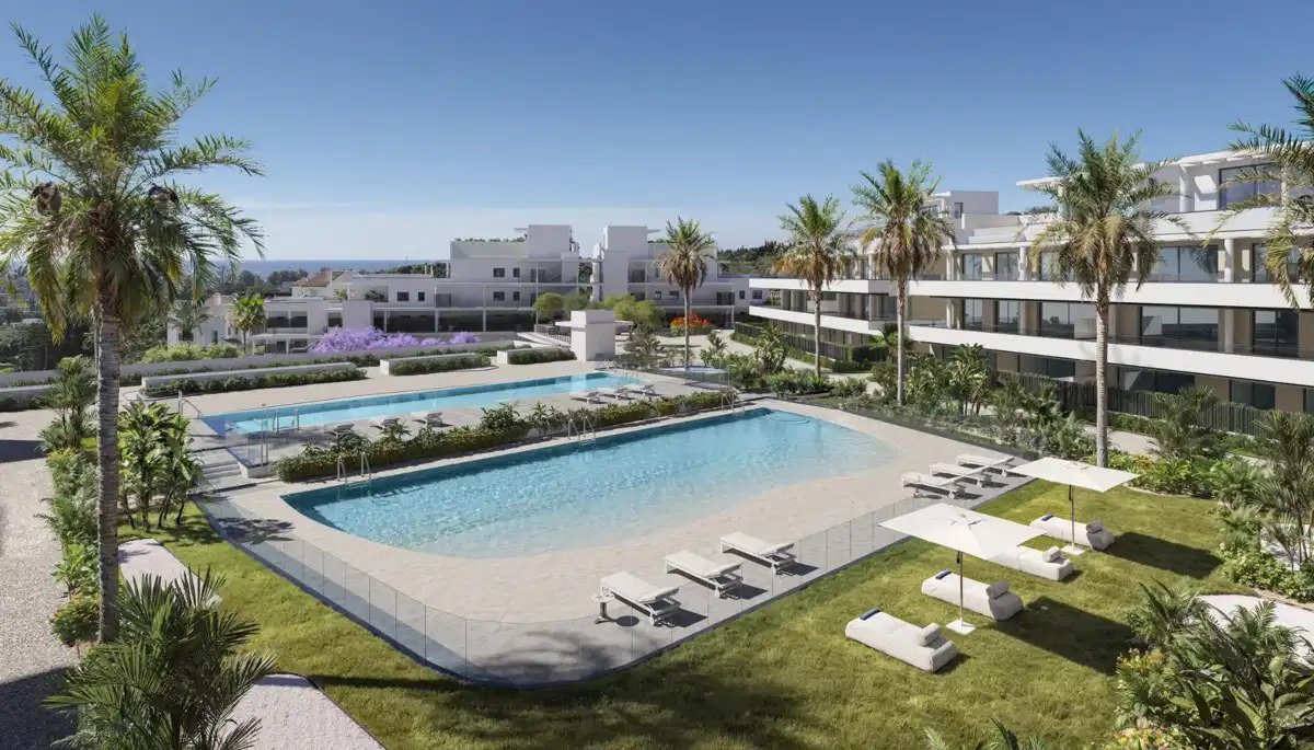 4-Zimmer, 3-Bad-Penthouse mit Meer- oder Bergblick in Estepona
