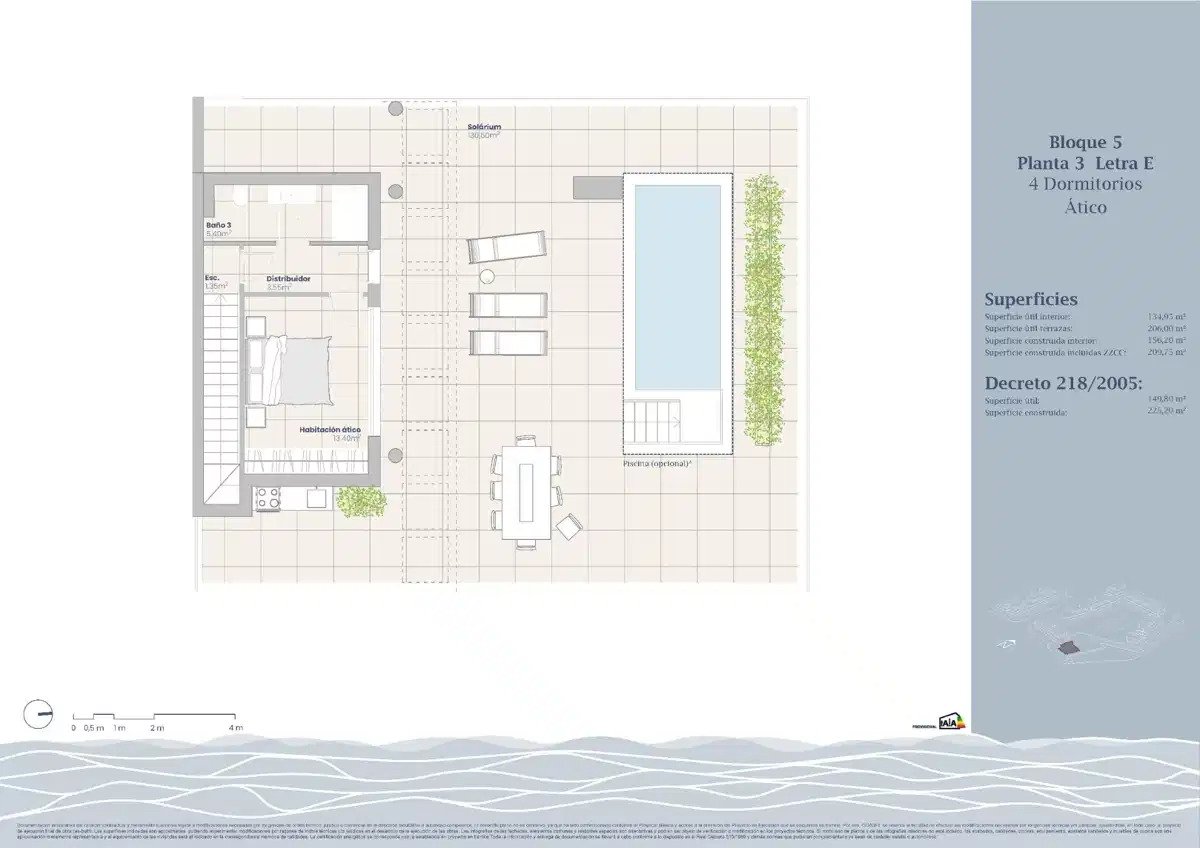 4-Zimmer, 3-Bad-Penthouse mit Meer- oder Bergblick in Estepona