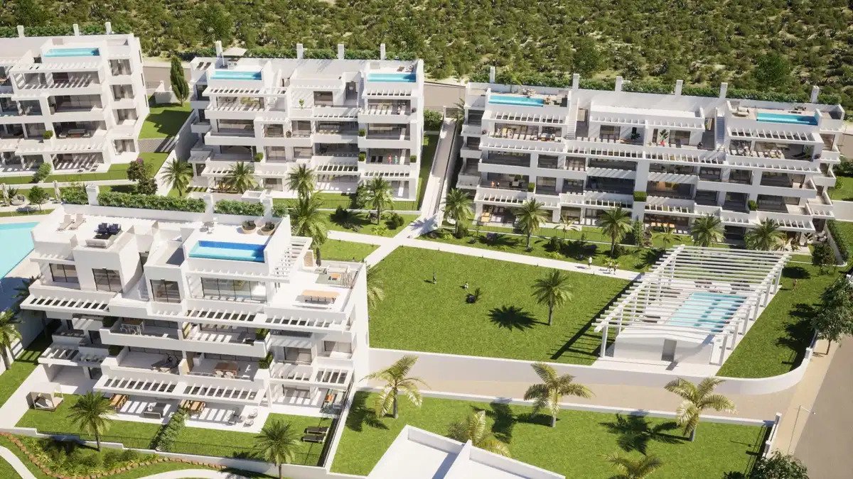 3-Zimmer, 2-Bad Modernes Apartment mit Meerblick in Estepona