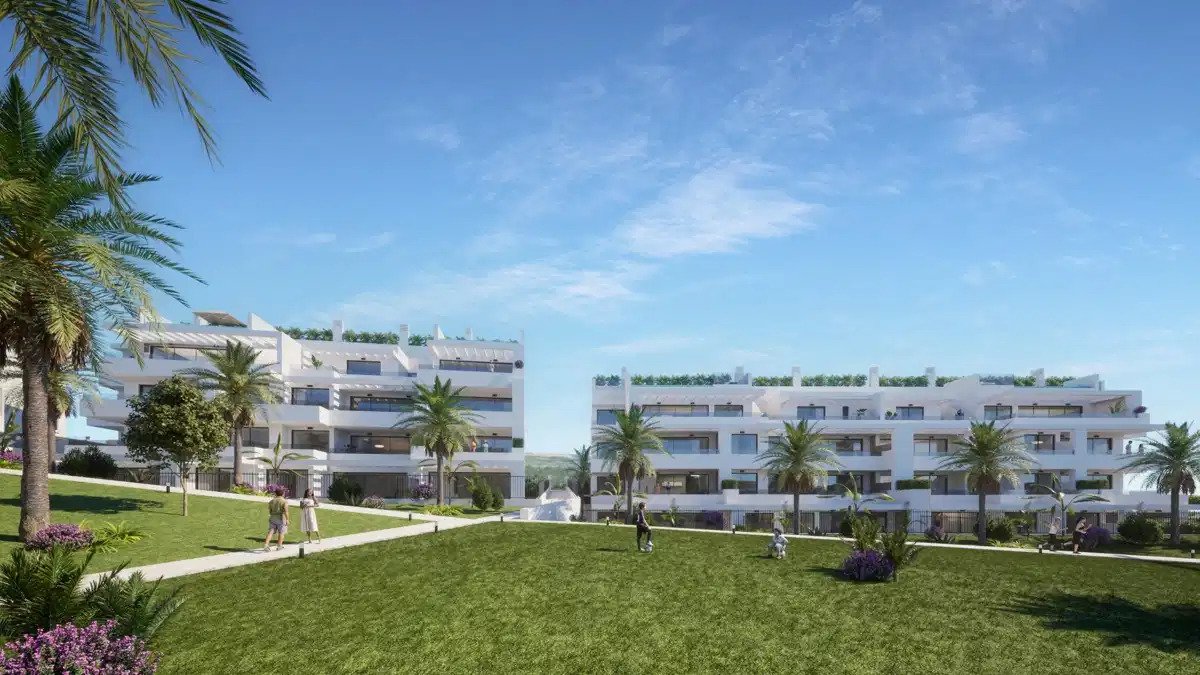 3-Zimmer, 2-Bad Modernes Apartment mit Meerblick in Estepona