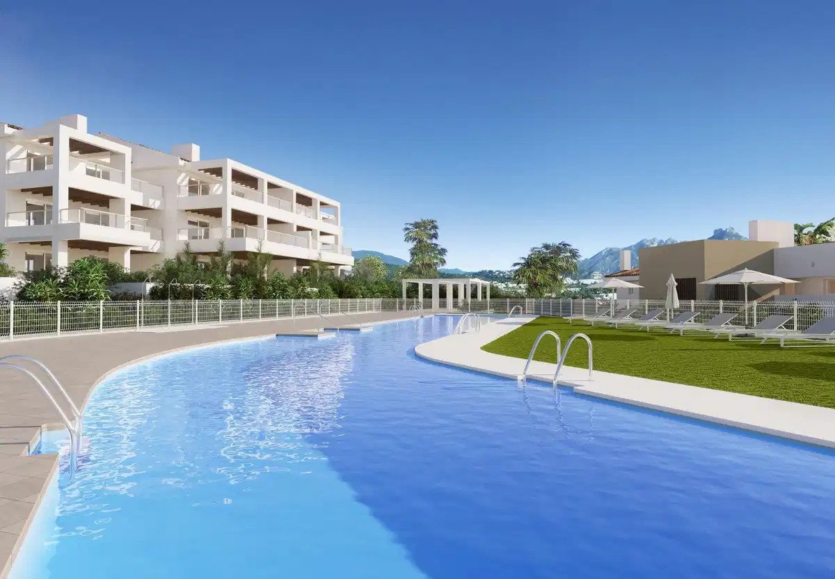 3-Zimmer, 2-Bad Wohnung mit Panoramablick auf das Golftal in Benahavís