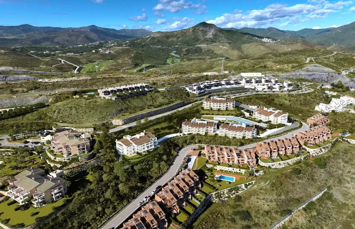 3-Zimmer, 2-Bad Wohnung mit Panoramablick auf das Golftal in Benahavís