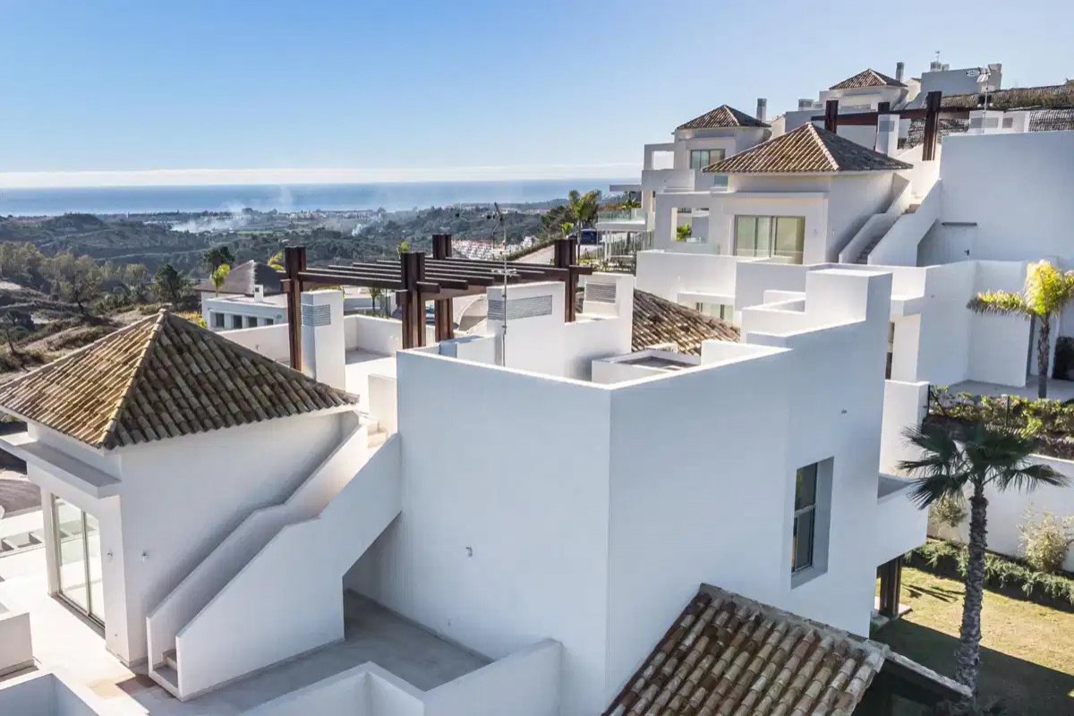 3-Zimmer, 3-Bad Penthouse mit Panoramablick auf das Mittelmeer im Marbella Club Golf Resort