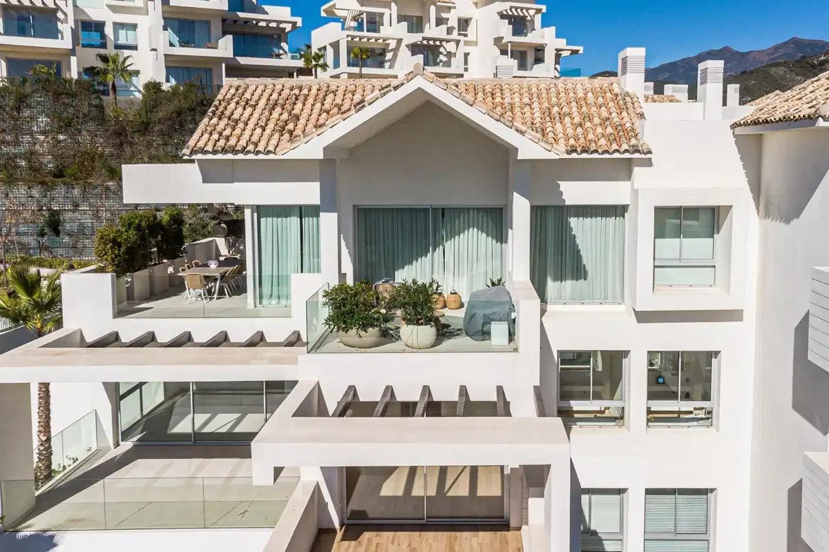 3-Zimmer, 3-Bad Penthouse mit Panoramablick auf das Mittelmeer im Marbella Club Golf Resort