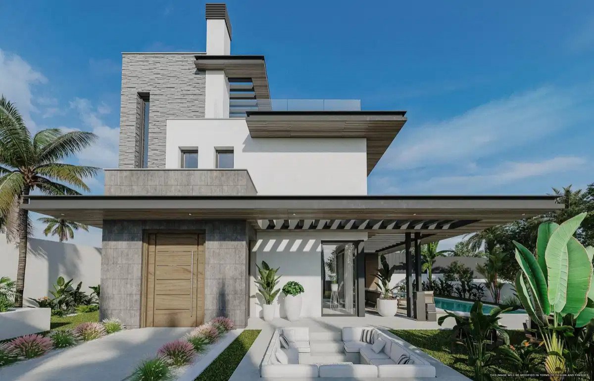 3-Schlafzimmer, 3-Badezimmer Luxusvillen in einer geschlossenen Gemeinschaft, Cala de Mijas