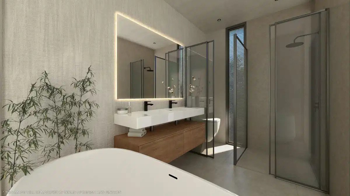 3-Schlafzimmer, 3-Badezimmer Luxusvillen in einer geschlossenen Gemeinschaft, Cala de Mijas
