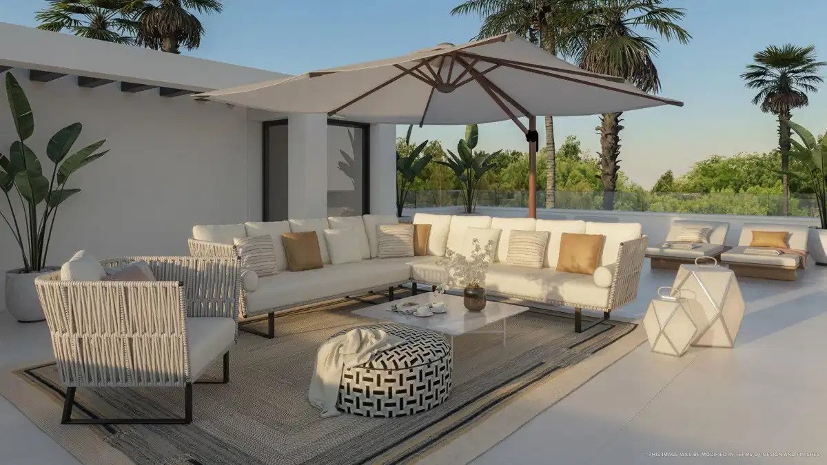 3-Schlafzimmer, 3-Badezimmer Luxusvillen in einer geschlossenen Gemeinschaft, Cala de Mijas