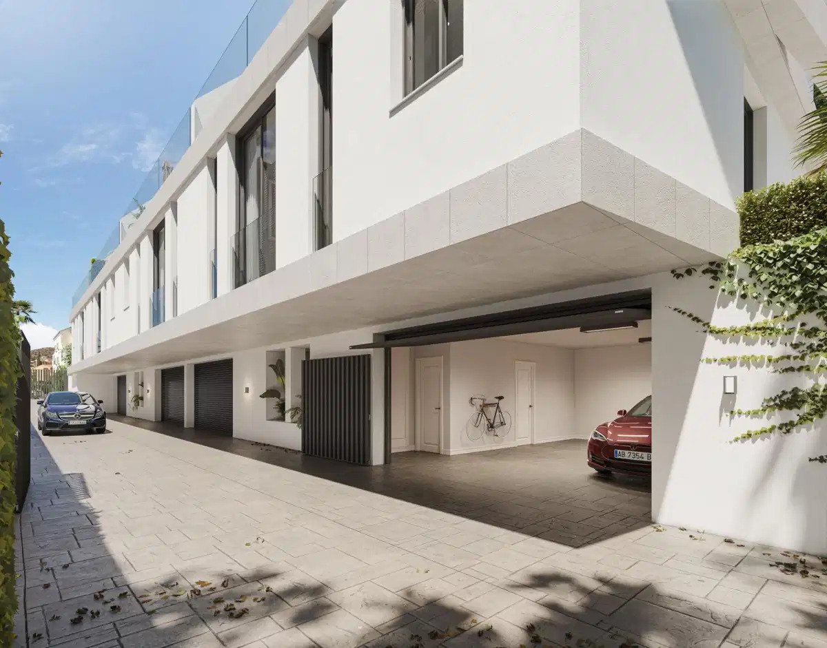 3-Zimmer, 3-Badezimmer Stadthaus in El Limonar, Malaga – Luxuriöses Boutique-Wohnen in der Nähe des Strandes