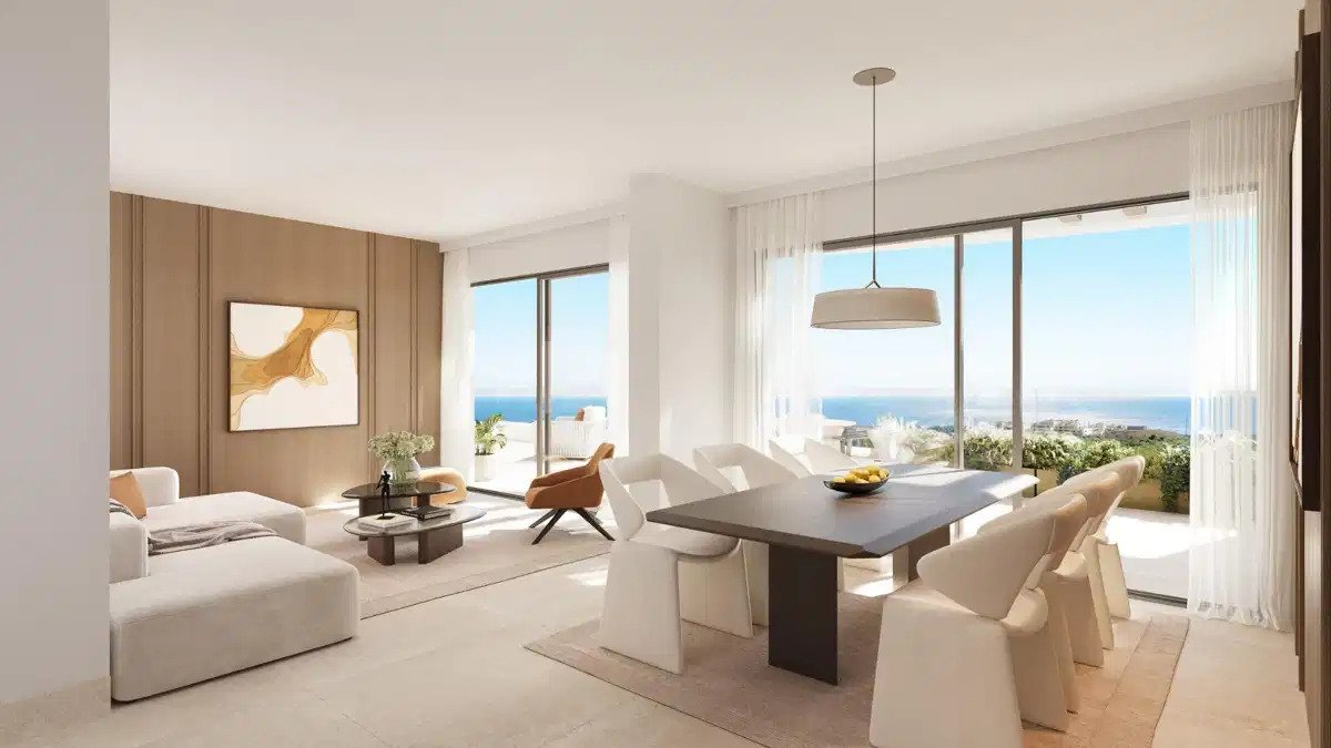 2-Zimmer, 2-Bad Sea View Apartment in Las Lagunas de Mijas