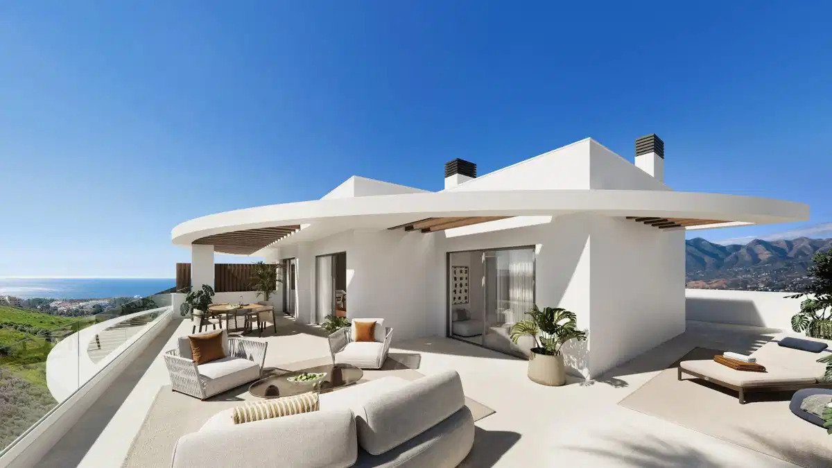 2-Zimmer, 2-Bad Sea View Apartment in Las Lagunas de Mijas